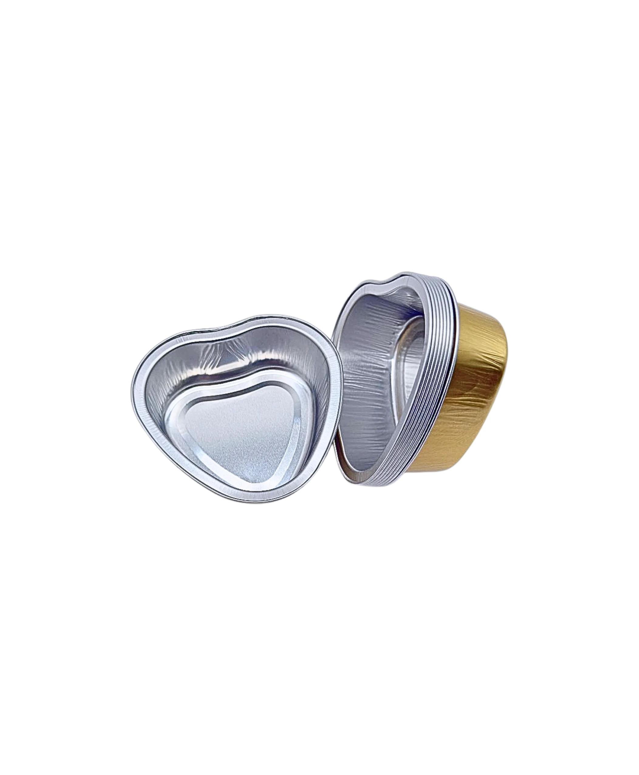 Aluminum Wax Bowls – Heart-Shaped