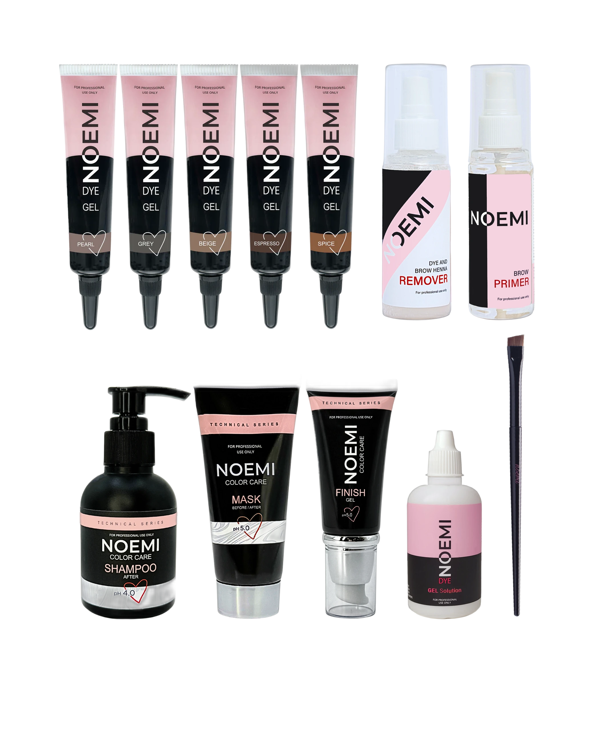 Gel dye - Professional Kit