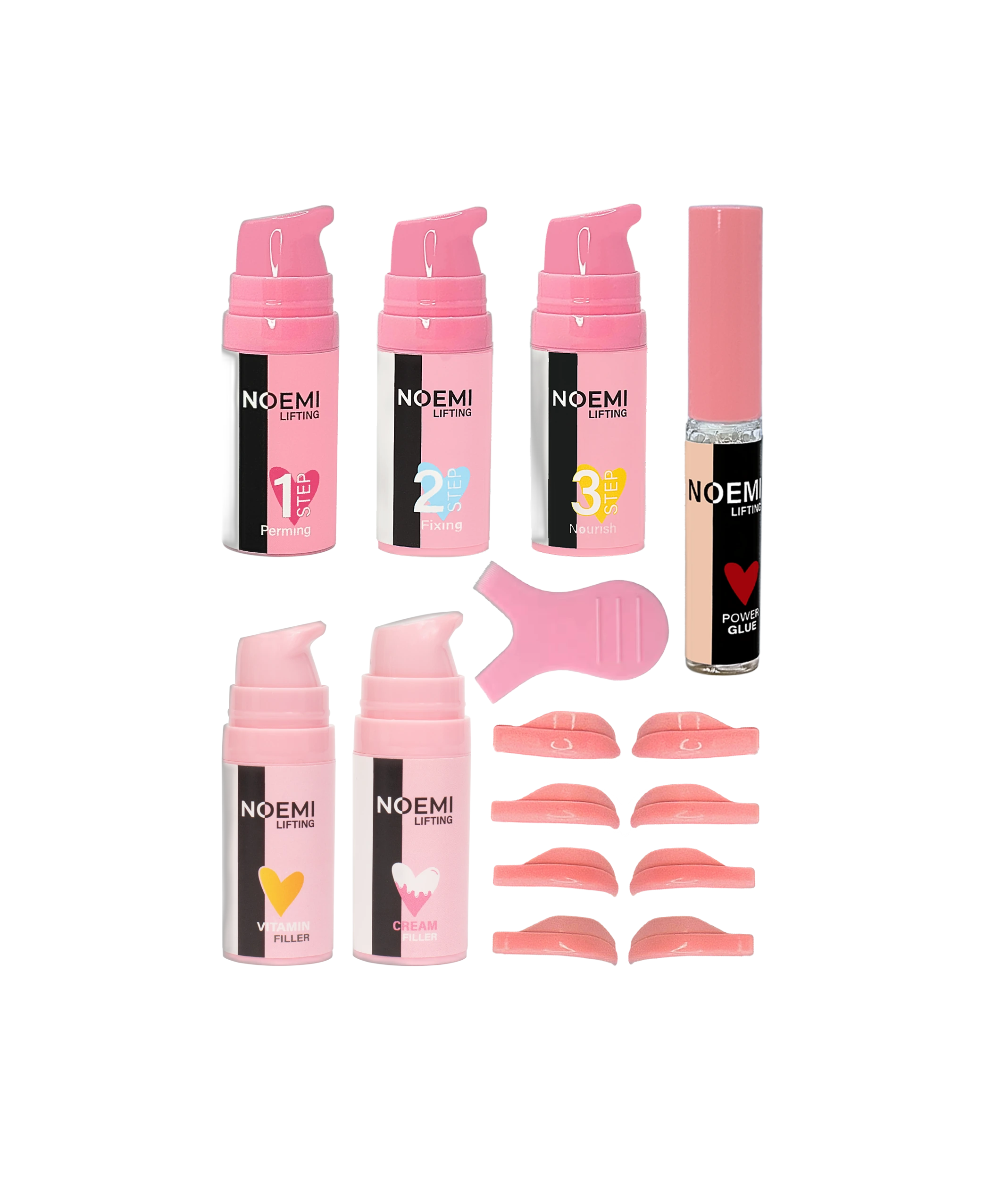 Lash&Brow Kit Pump with Double Filler