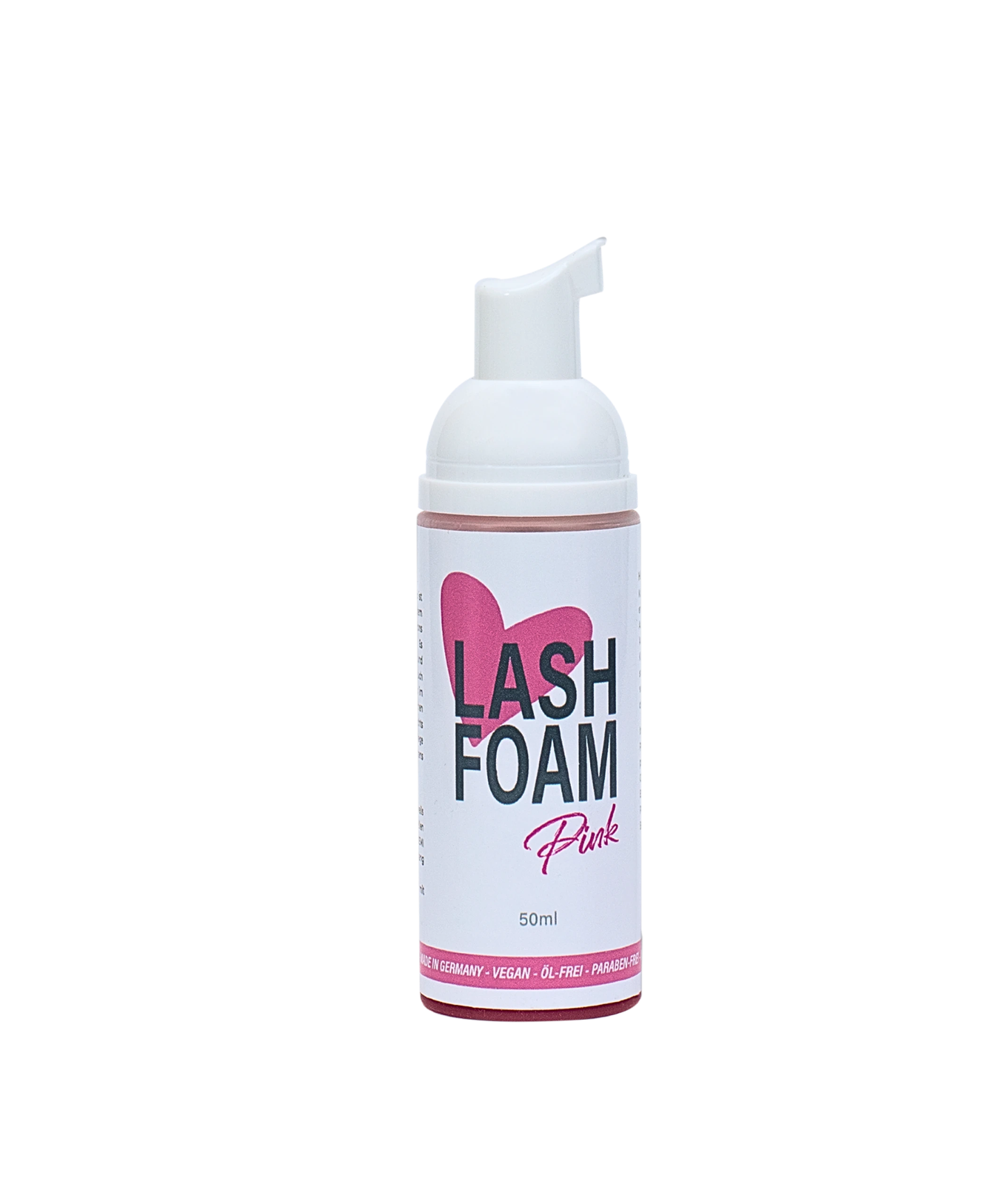 Pink Shampoo Foam