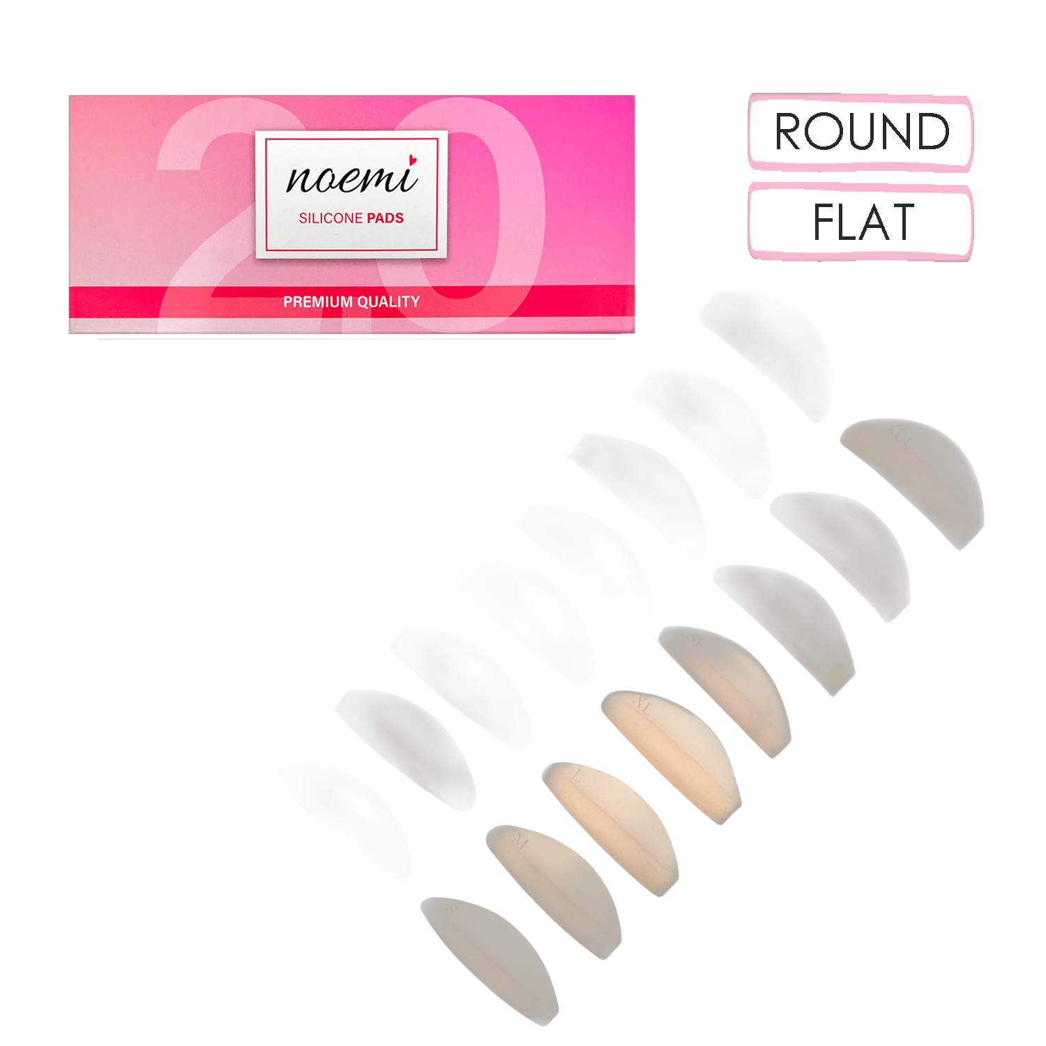 Premium Silicone Pads 2.0 - Mix 8 Pairs