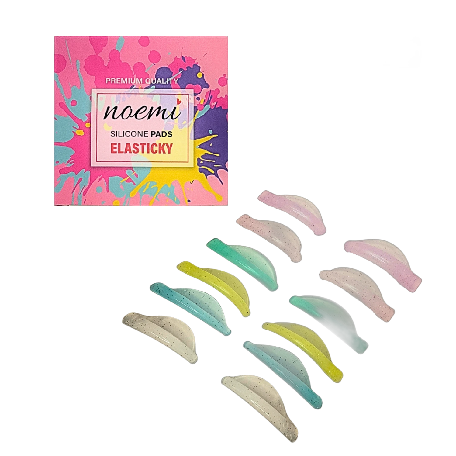 Silicone Pads Elasticky - Mix 6 Pairs