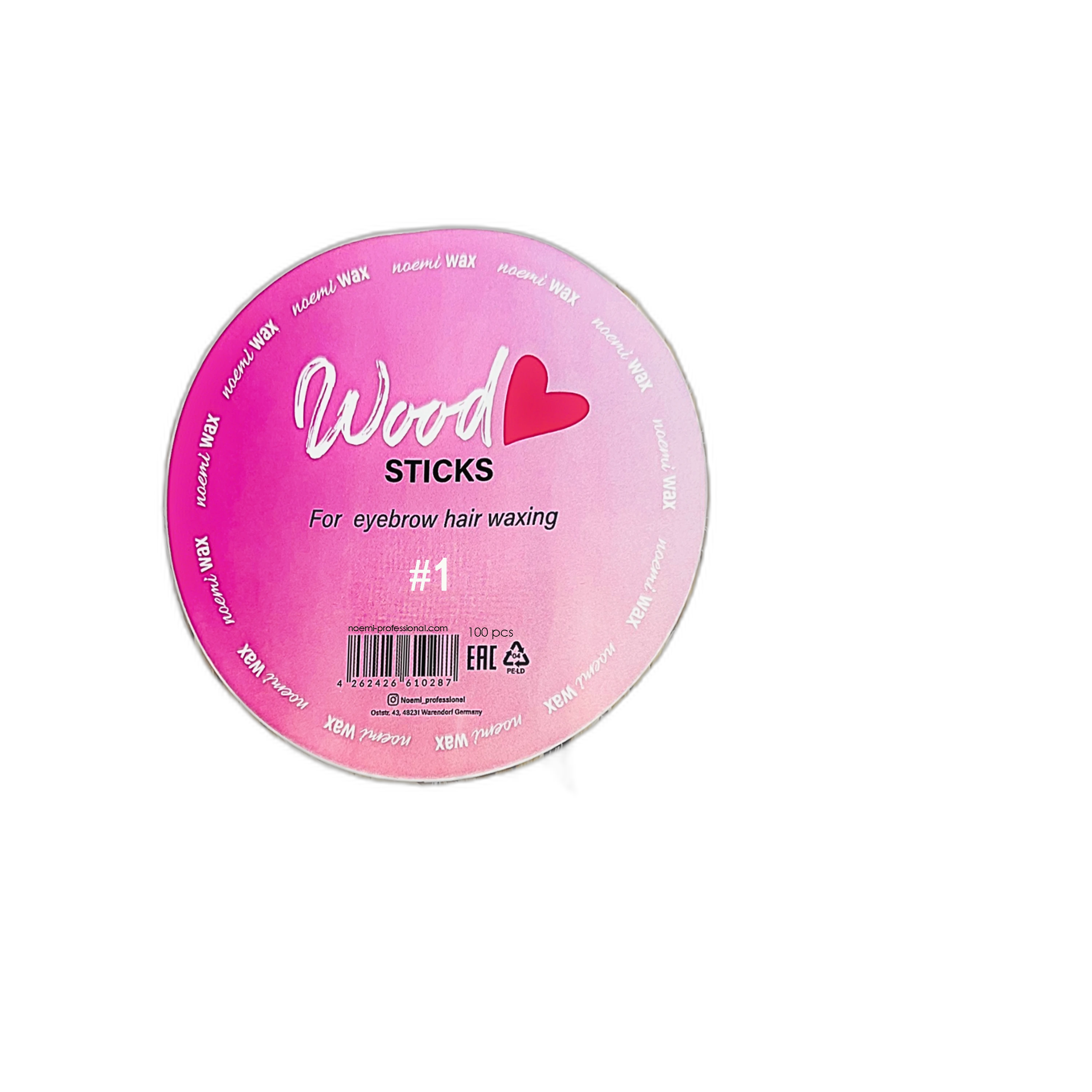 Wooden Wax Sticks - #1